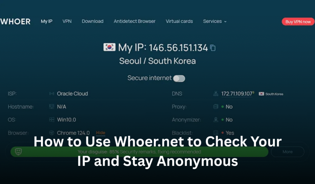 How to Use Whoer.net