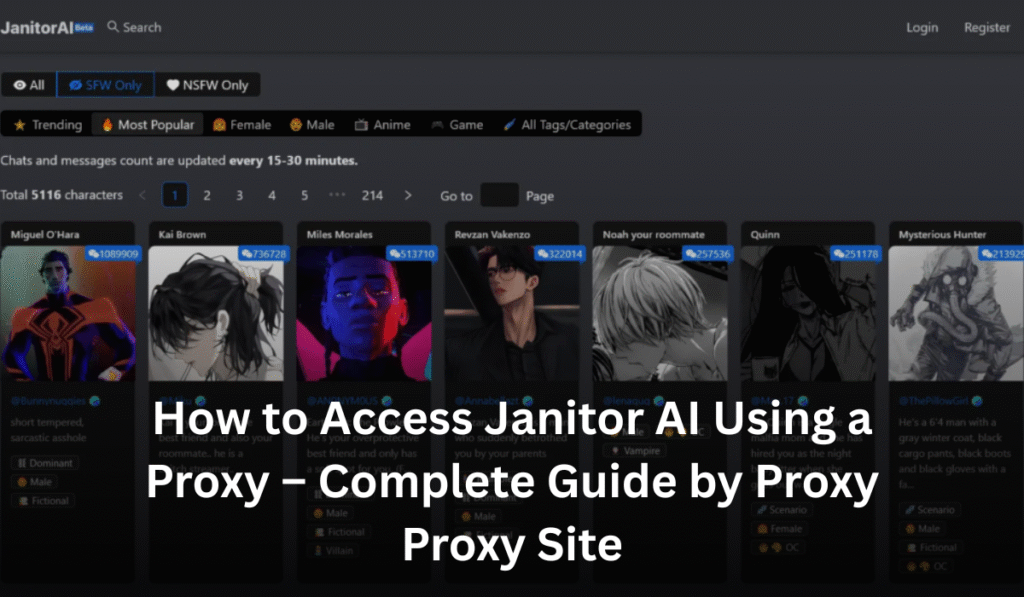 janitor ai proxy