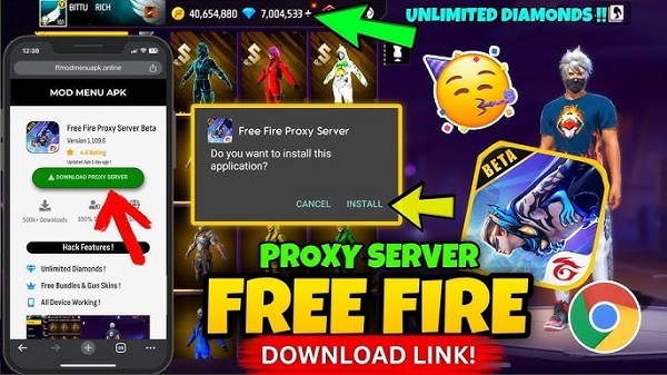 How To Download and Use a Proxy Server in Free Fire – Proxy Server APK Guide